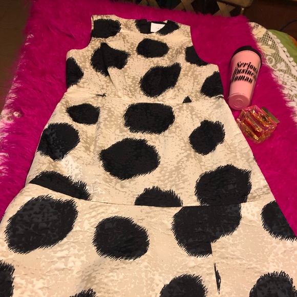 Lk Bennett Ceylán spotted jaguar dress - Picture 4 of 10